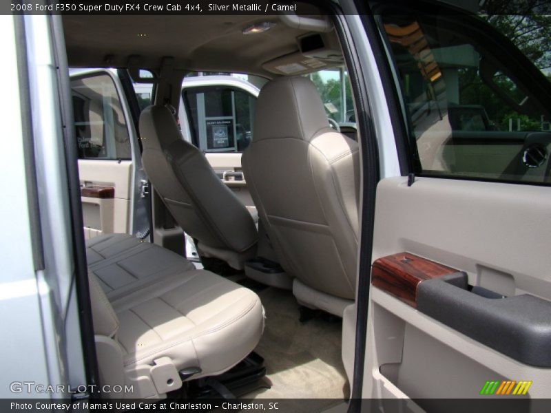 Silver Metallic / Camel 2008 Ford F350 Super Duty FX4 Crew Cab 4x4
