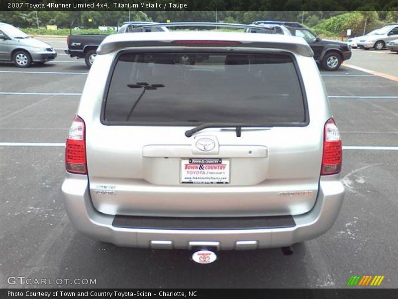 Titanium Metallic / Taupe 2007 Toyota 4Runner Limited 4x4