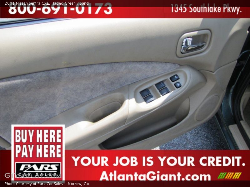 Jaded Green / Sand 2001 Nissan Sentra GXE
