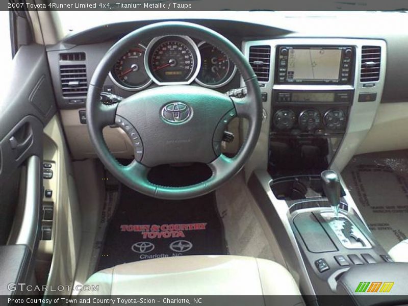 Titanium Metallic / Taupe 2007 Toyota 4Runner Limited 4x4