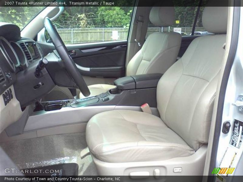 Titanium Metallic / Taupe 2007 Toyota 4Runner Limited 4x4
