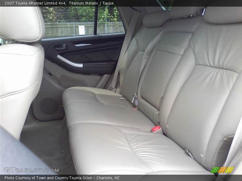 Titanium Metallic / Taupe 2007 Toyota 4Runner Limited 4x4