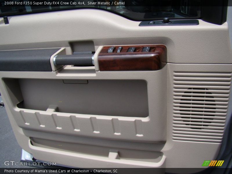 Silver Metallic / Camel 2008 Ford F350 Super Duty FX4 Crew Cab 4x4
