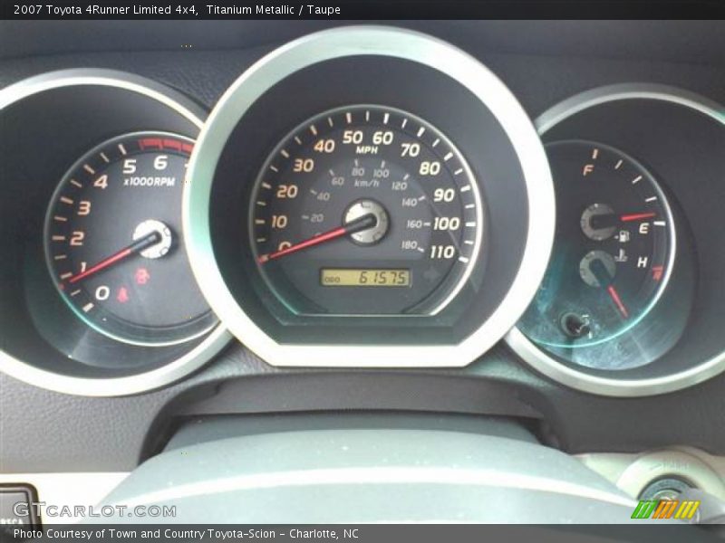 Titanium Metallic / Taupe 2007 Toyota 4Runner Limited 4x4