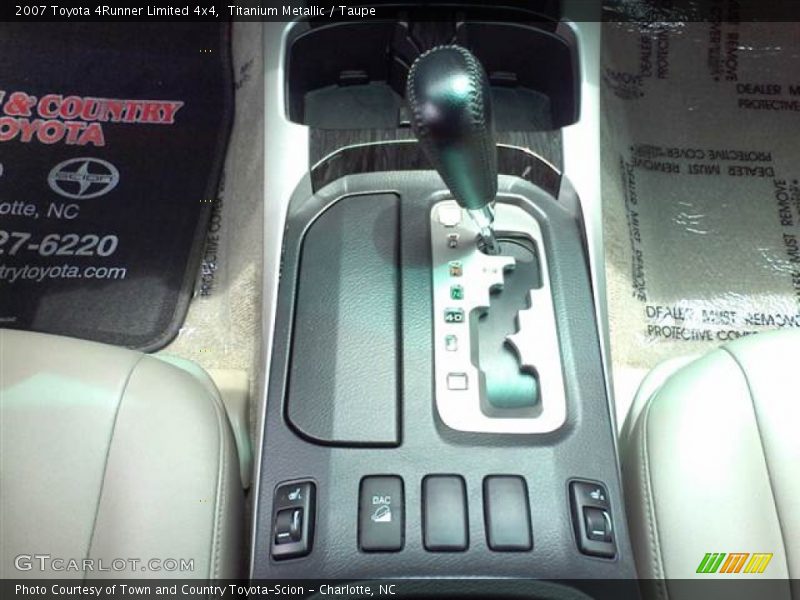 Titanium Metallic / Taupe 2007 Toyota 4Runner Limited 4x4