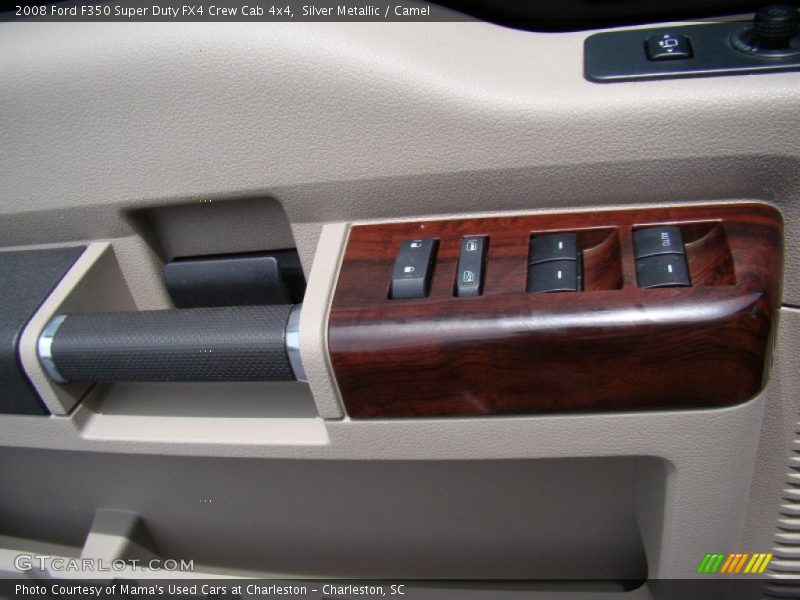 Silver Metallic / Camel 2008 Ford F350 Super Duty FX4 Crew Cab 4x4