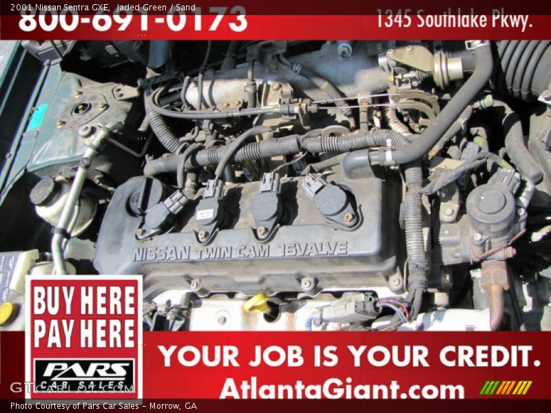 Jaded Green / Sand 2001 Nissan Sentra GXE