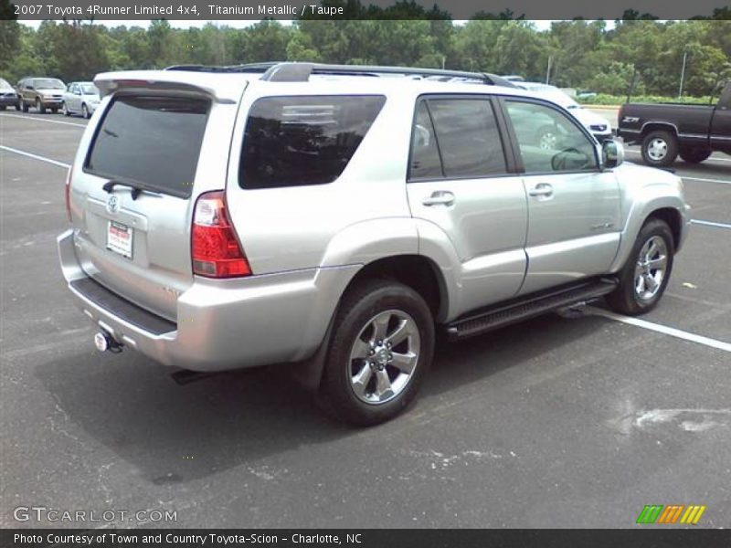 Titanium Metallic / Taupe 2007 Toyota 4Runner Limited 4x4