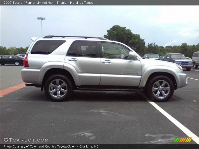 Titanium Metallic / Taupe 2007 Toyota 4Runner Limited 4x4
