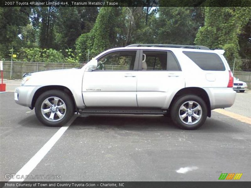 Titanium Metallic / Taupe 2007 Toyota 4Runner Limited 4x4