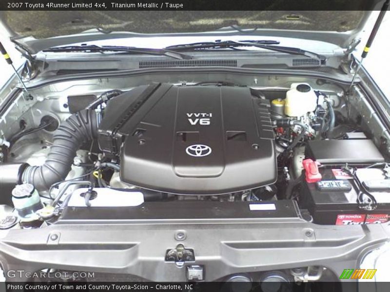 Titanium Metallic / Taupe 2007 Toyota 4Runner Limited 4x4