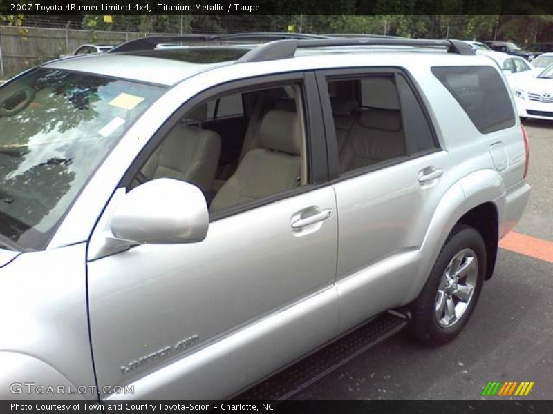 Titanium Metallic / Taupe 2007 Toyota 4Runner Limited 4x4
