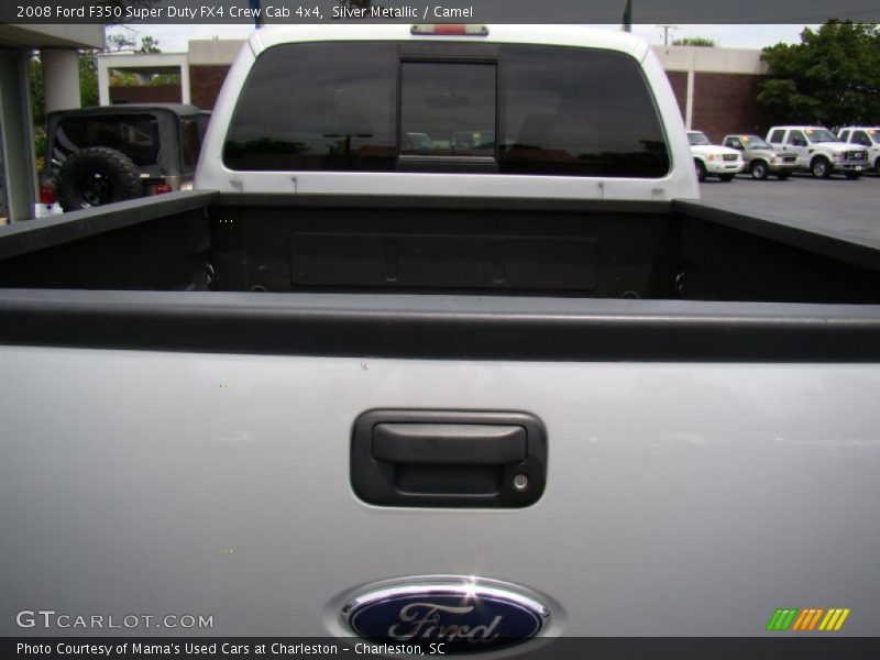 Silver Metallic / Camel 2008 Ford F350 Super Duty FX4 Crew Cab 4x4