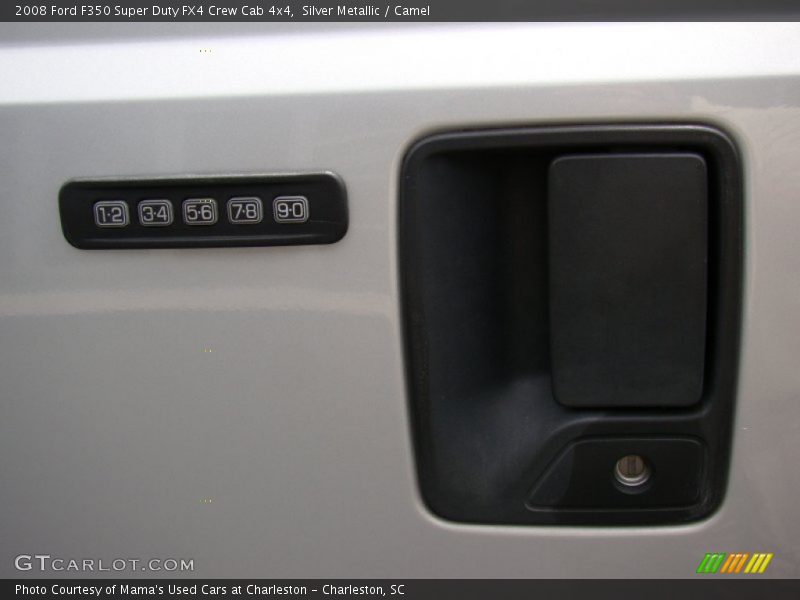 Silver Metallic / Camel 2008 Ford F350 Super Duty FX4 Crew Cab 4x4