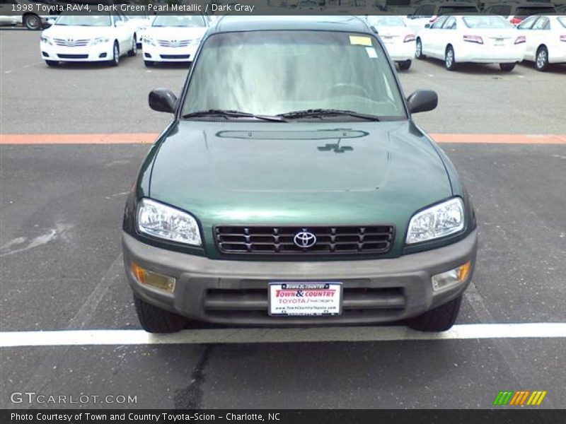 Dark Green Pearl Metallic / Dark Gray 1998 Toyota RAV4