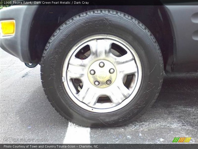 Dark Green Pearl Metallic / Dark Gray 1998 Toyota RAV4