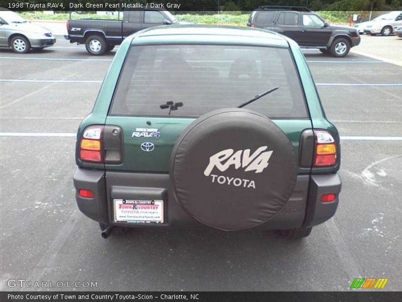 Dark Green Pearl Metallic / Dark Gray 1998 Toyota RAV4