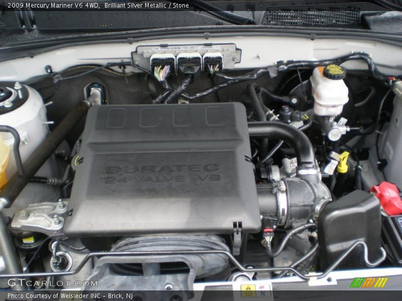 Brilliant Silver Metallic / Stone 2009 Mercury Mariner V6 4WD