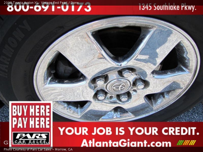 Vintage Red Pearl / Stone 2000 Toyota Avalon XL