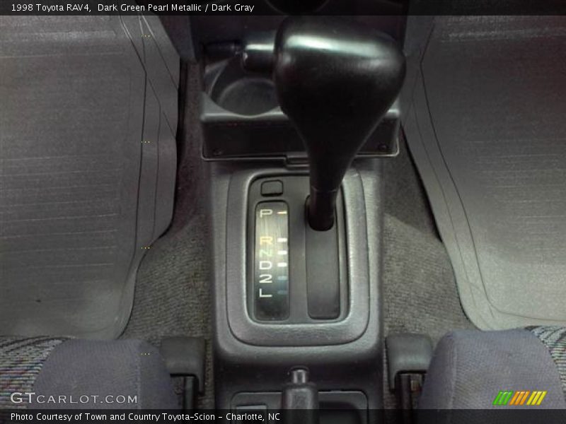 Dark Green Pearl Metallic / Dark Gray 1998 Toyota RAV4