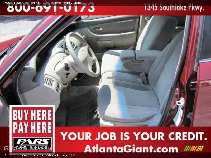 Vintage Red Pearl / Stone 2000 Toyota Avalon XL