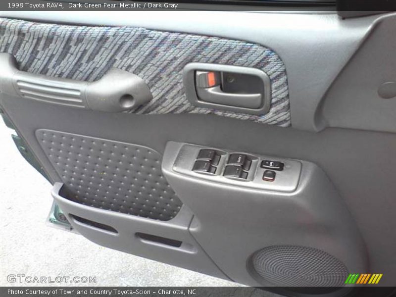 Dark Green Pearl Metallic / Dark Gray 1998 Toyota RAV4