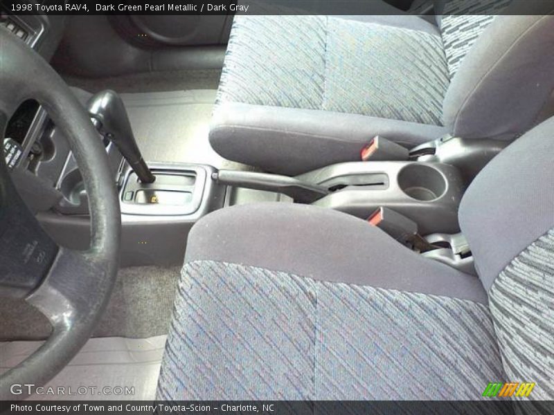 Dark Green Pearl Metallic / Dark Gray 1998 Toyota RAV4