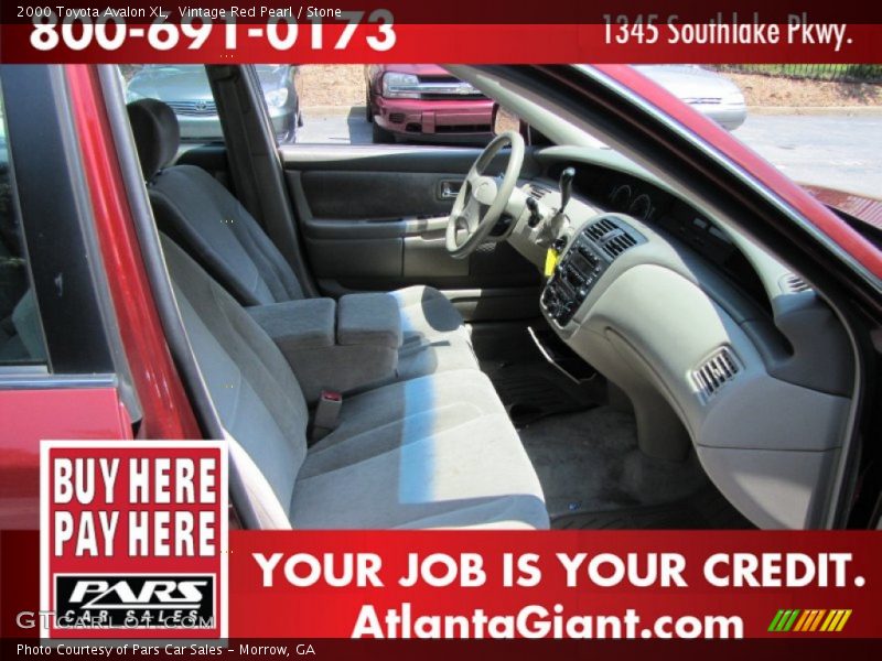 Vintage Red Pearl / Stone 2000 Toyota Avalon XL