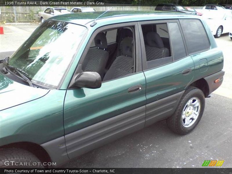 Dark Green Pearl Metallic / Dark Gray 1998 Toyota RAV4