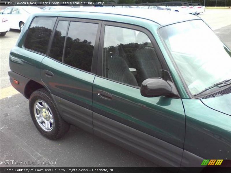 Dark Green Pearl Metallic / Dark Gray 1998 Toyota RAV4