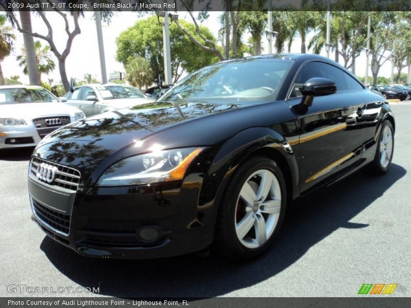 Front 3/4 View of 2009 TT 2.0T Coupe