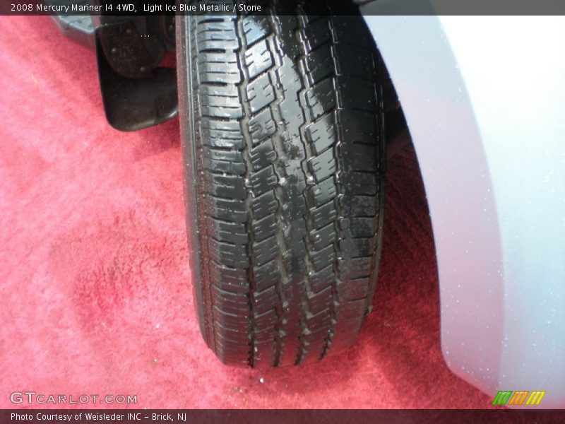 Light Ice Blue Metallic / Stone 2008 Mercury Mariner I4 4WD