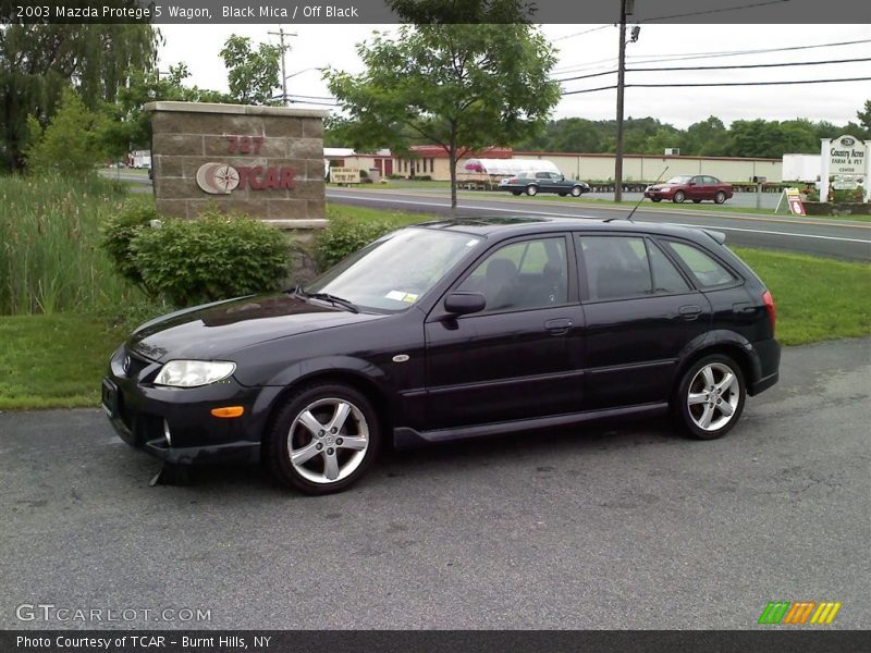 Black Mica / Off Black 2003 Mazda Protege 5 Wagon