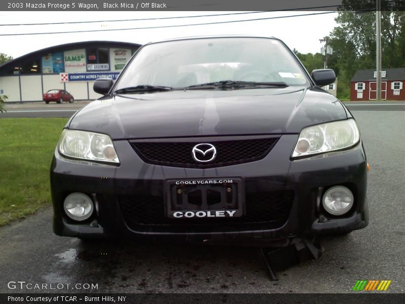 Black Mica / Off Black 2003 Mazda Protege 5 Wagon