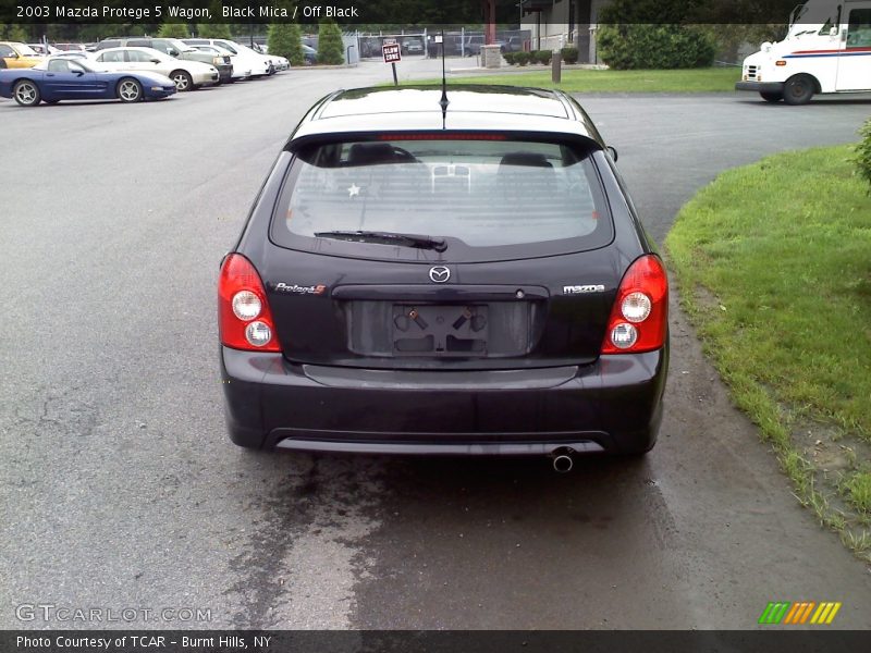 Black Mica / Off Black 2003 Mazda Protege 5 Wagon