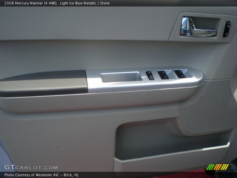 Light Ice Blue Metallic / Stone 2008 Mercury Mariner I4 4WD