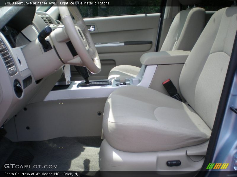 Light Ice Blue Metallic / Stone 2008 Mercury Mariner I4 4WD