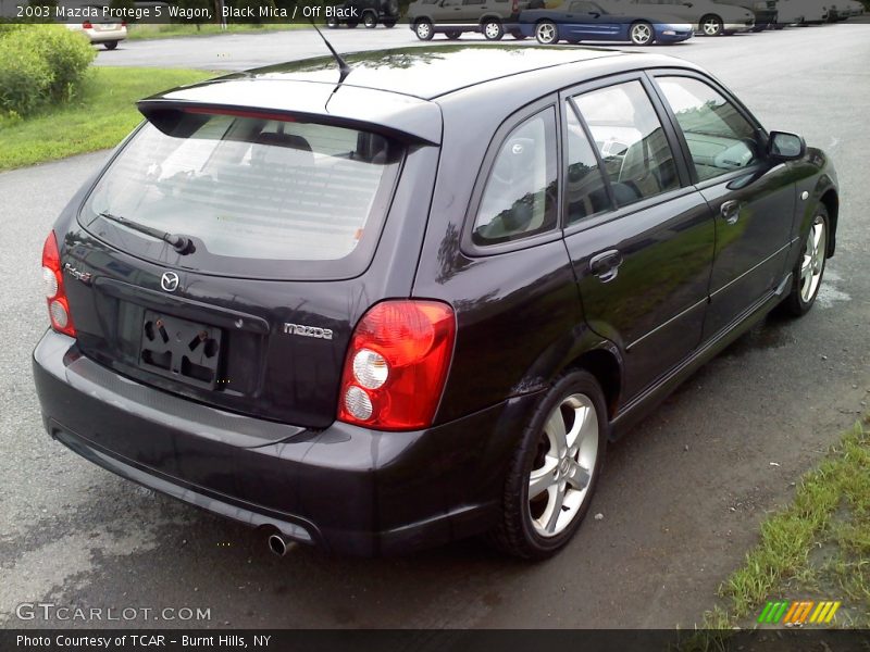 Black Mica / Off Black 2003 Mazda Protege 5 Wagon