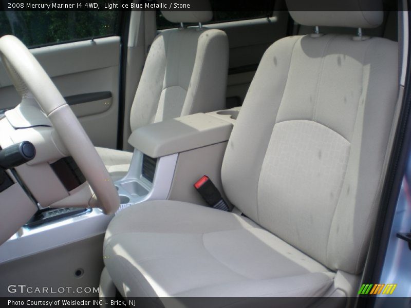 Light Ice Blue Metallic / Stone 2008 Mercury Mariner I4 4WD