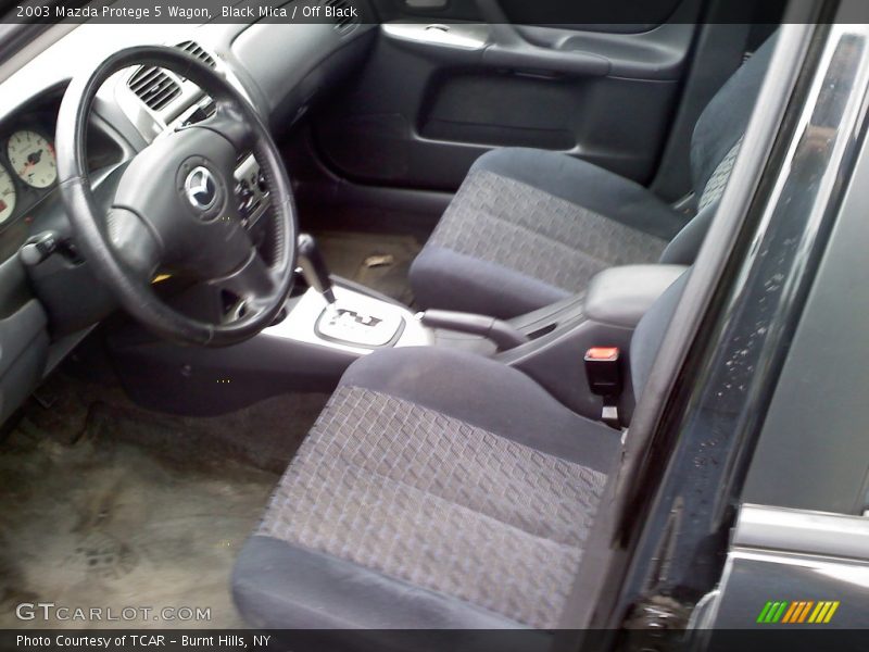 Black Mica / Off Black 2003 Mazda Protege 5 Wagon
