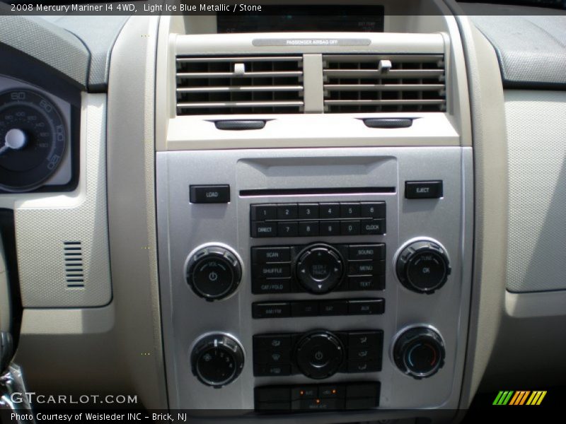 Light Ice Blue Metallic / Stone 2008 Mercury Mariner I4 4WD