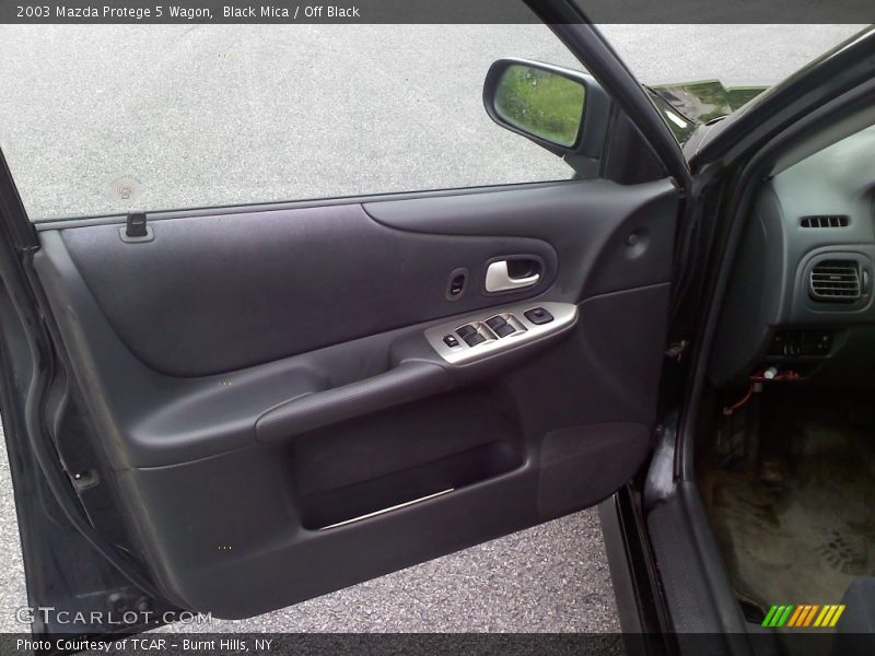 Black Mica / Off Black 2003 Mazda Protege 5 Wagon
