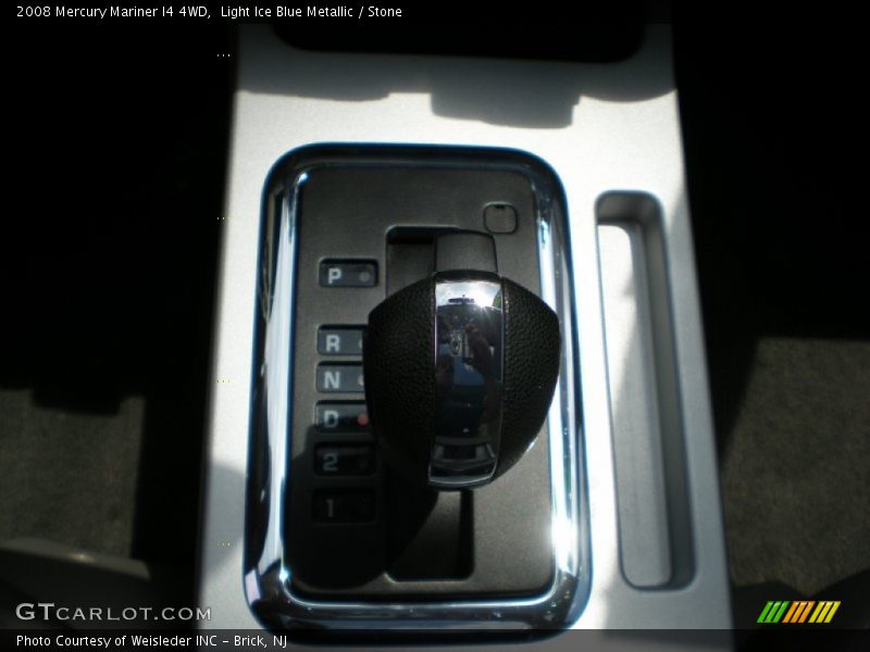 Light Ice Blue Metallic / Stone 2008 Mercury Mariner I4 4WD