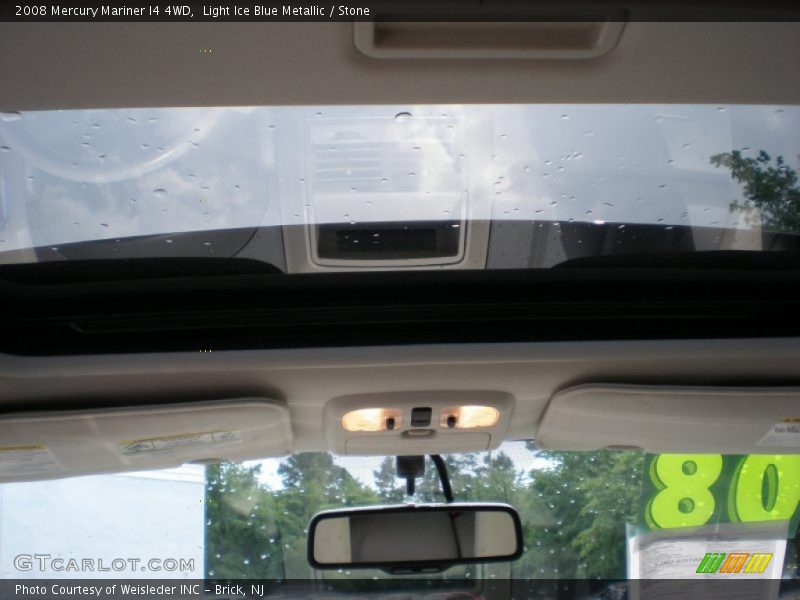 Light Ice Blue Metallic / Stone 2008 Mercury Mariner I4 4WD