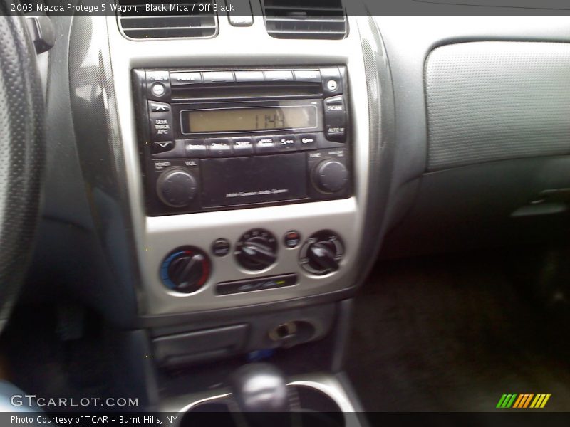 Black Mica / Off Black 2003 Mazda Protege 5 Wagon
