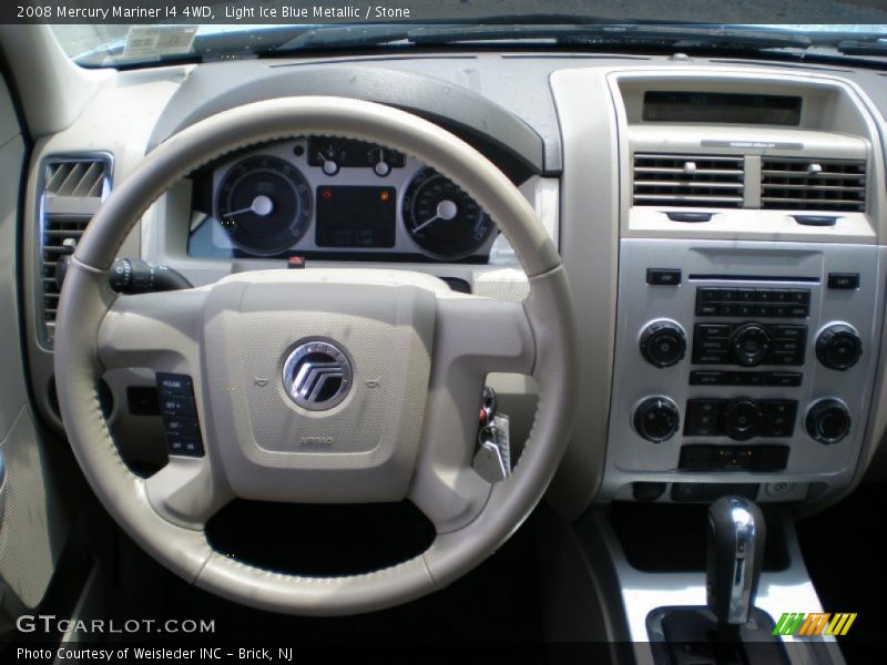 Light Ice Blue Metallic / Stone 2008 Mercury Mariner I4 4WD