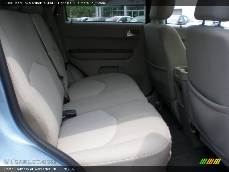 Light Ice Blue Metallic / Stone 2008 Mercury Mariner I4 4WD