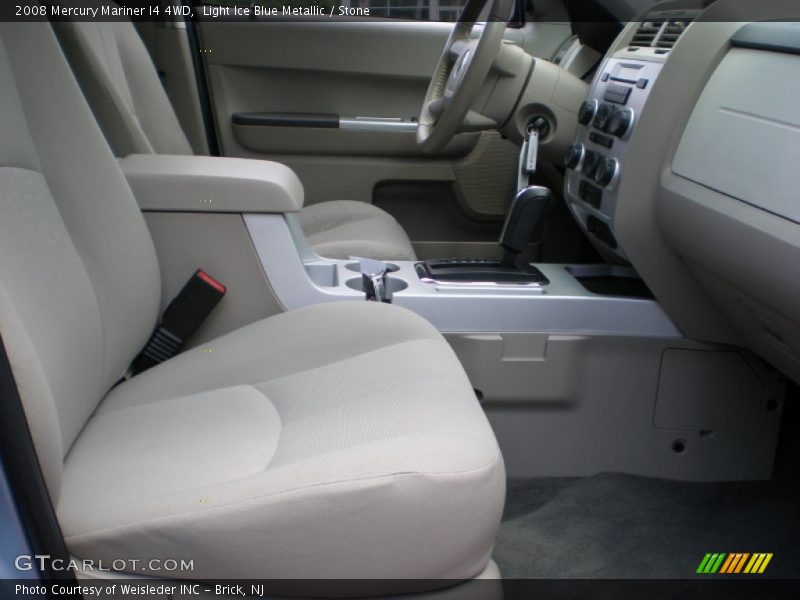 Light Ice Blue Metallic / Stone 2008 Mercury Mariner I4 4WD