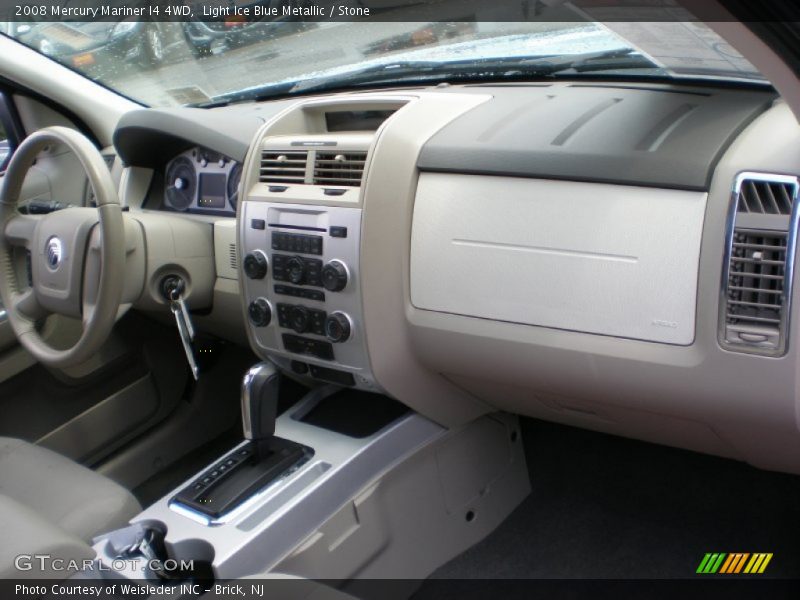 Light Ice Blue Metallic / Stone 2008 Mercury Mariner I4 4WD