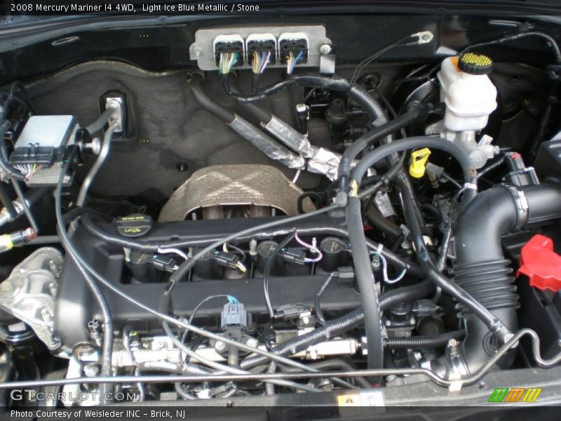 Light Ice Blue Metallic / Stone 2008 Mercury Mariner I4 4WD